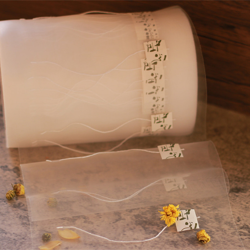 Best Price of PLA corn fiber mesh roll with customized label for Health tea bags
